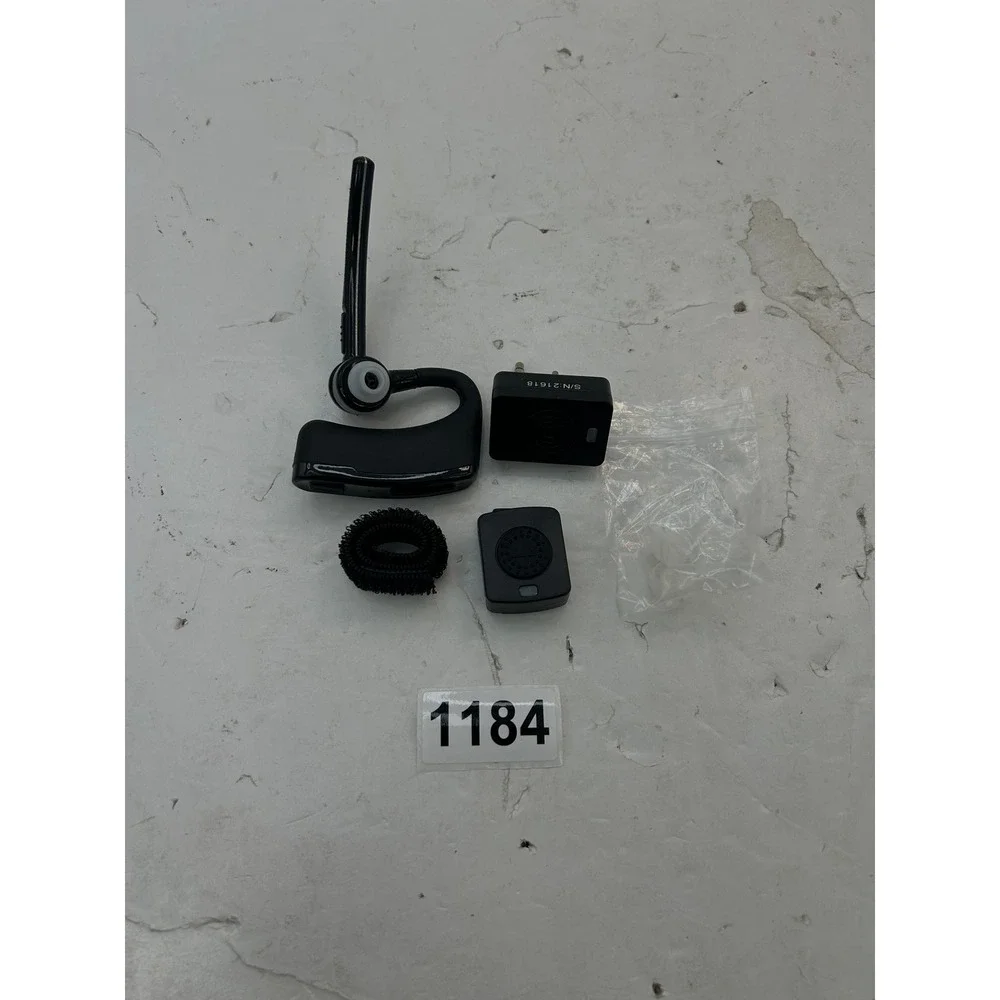 Walkie Talkie Bluetooth Headset Black
